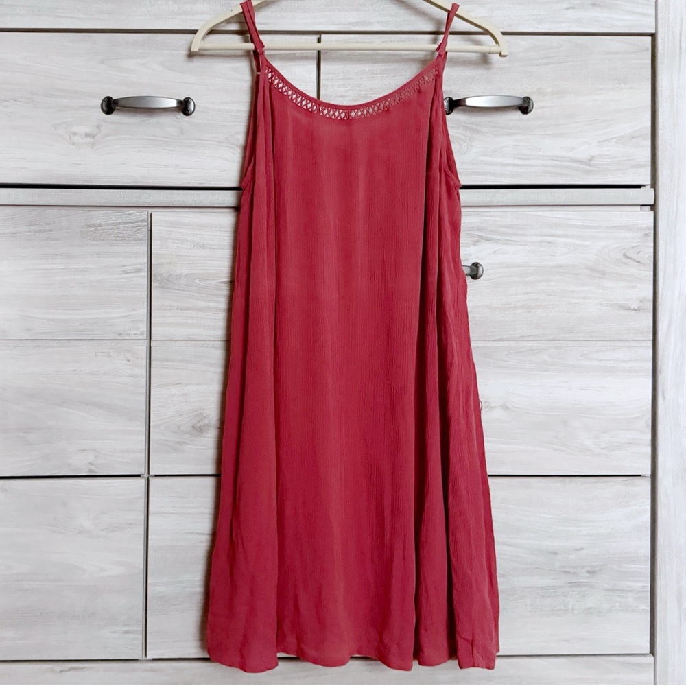 Mossimo Supply Co. Pink Sleeveless Sundress Size Large